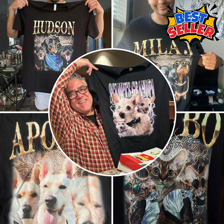 Personalized Pet Vintage Tee🐾