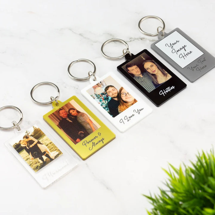 Porte-clés à message personnalisé